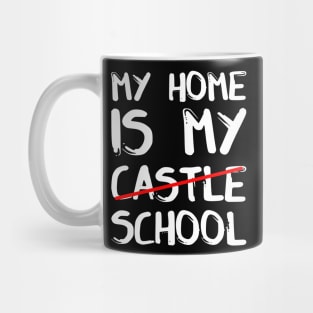 My home is my castle school Mug